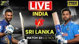 India vs Sri Lanka Live